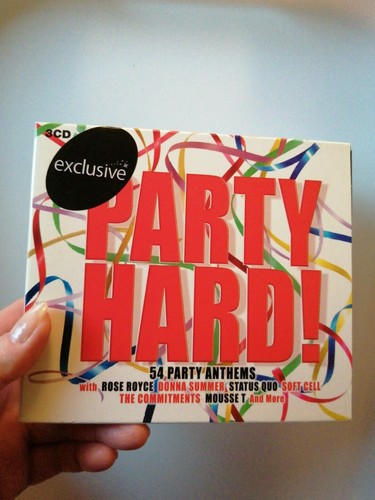 Party hard exclusive cd - party,