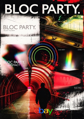 Bloc party album covers - bloc, a4