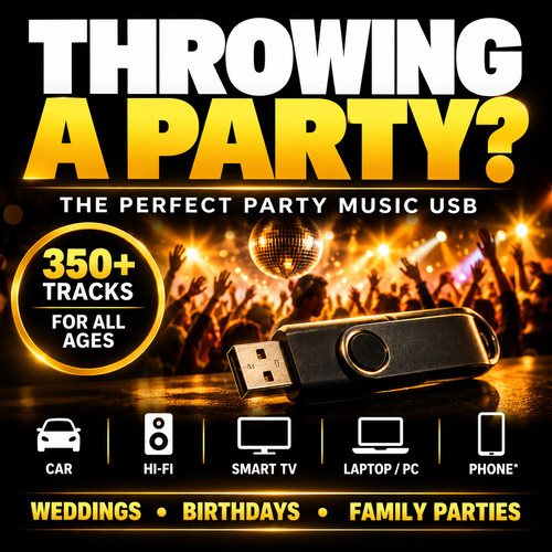 Party disco music usb - music, 350